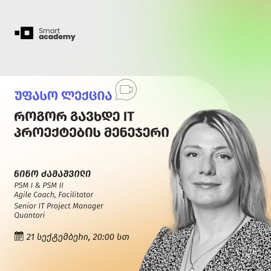 როგორ გავხდე IT პროექტების მენეჯერი